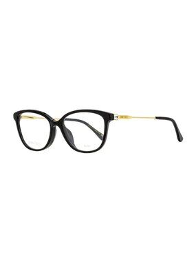 Jimmy Choo Rectangular Eyeglasses JC325F 807 Black/Gold 53mm Optical Frame